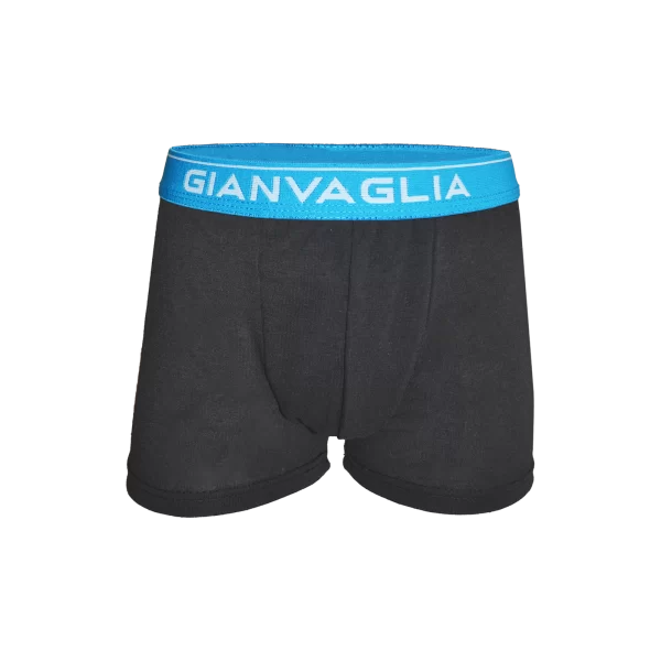 GIANVAGLIA® Basic Boys Boxer Shorts i bomull 5-pack - Bild 4