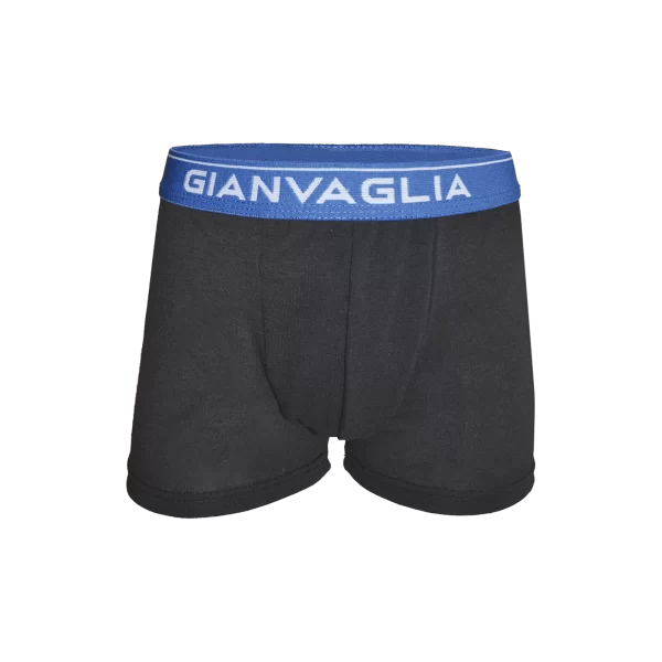 GIANVAGLIA® Basic Boys Boxer Shorts i bomull 5-pack - Bild 6