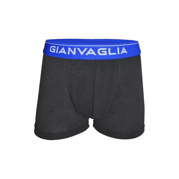 GIANVAGLIA® Basic Boys Boxer Shorts i bomull 5-pack - Bild 7