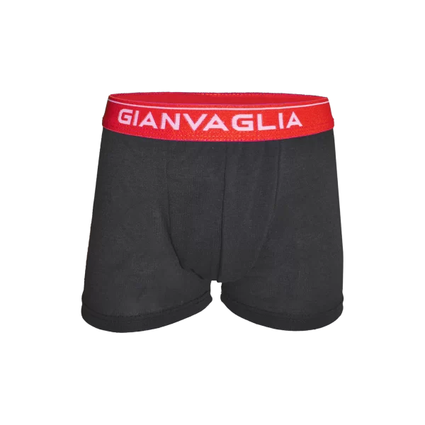 GIANVAGLIA® Basic Boys Boxer Shorts i bomull 5-pack - Bild 3
