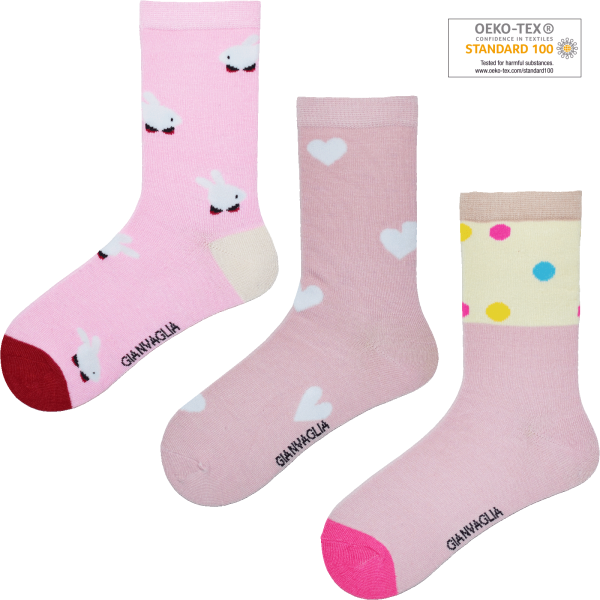 GIANVAGLIA® Deluxe Barnstrumpor i bomull