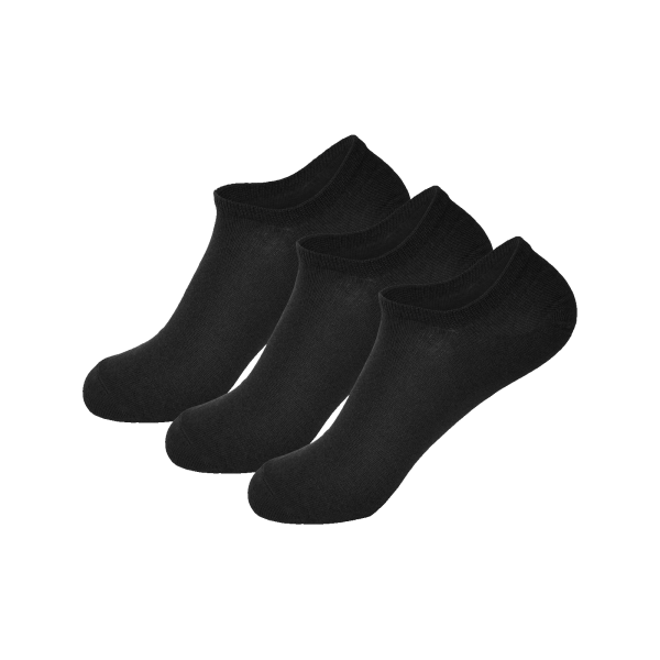GIANVAGLIA® Deluxe Sneakerstrumpor i bomull 3pak - Bild 4